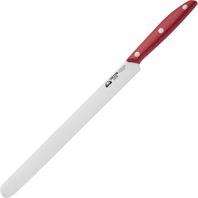 Нож для тонкой нарезки FOX KNIVES F2C 1114 R красный